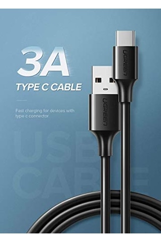 Usb Type-c Şarj Ve Data Kablosu, 1 Metre, Beyaz Diğer
