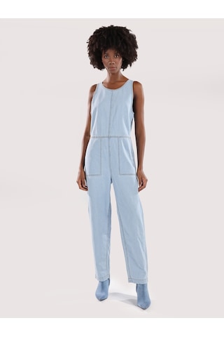 Colin's Regular Fit Mavi Kadın Tulum CL1063522_Q1.V1_DN00146