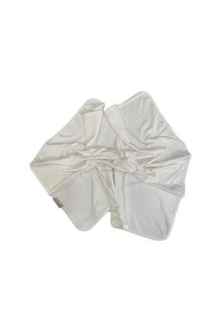 Babydoll Battaniye Babydola Ekru Asortili-11746 Beyaz