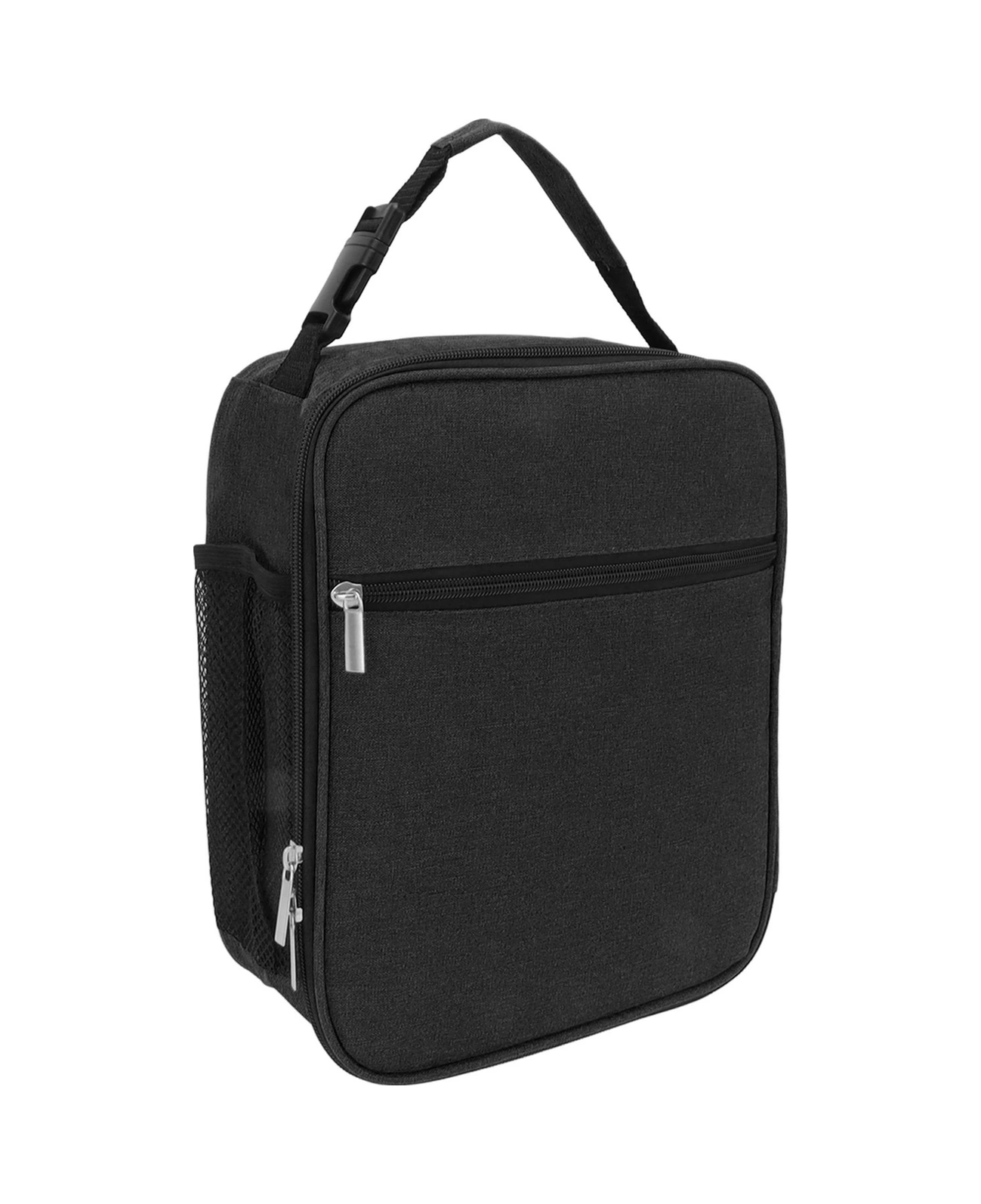 Kosona 6l Isı Yalıtımlı Öğle Yemeği Çantası, Oxford Kumaş, Sızdırmaz, Sıcak-sojuk Tutucu, Outdoor Piknik, Siyah Renk