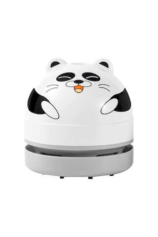 Ximistore9 Panda Şarjlı Mini Masaüstü Süpürgesi - 120 Dakika Çalışma Süresi