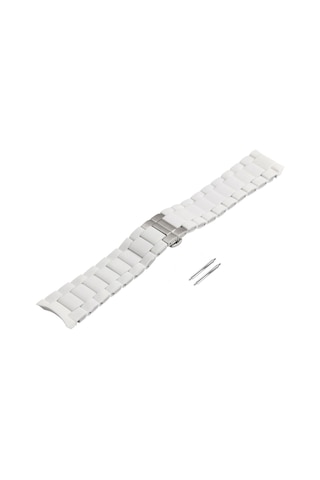 Emporio Armani Ar5859 Beyaz Silikon Kaplama Saat Kordonu