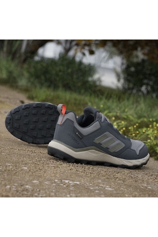 Adidas Terrex Tracerocker 2 Goretex Mens Walking Shoes Su Geçirmez Nefes Alan Yürüyüş Ayakkabısı Gri Gri