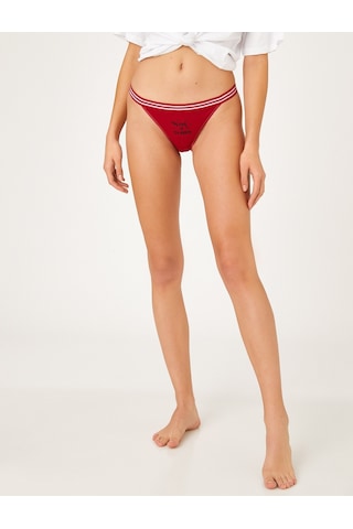 Koton Brazilian Külot Slogan Baskılı Kiremit 3wlk30083mk 3WLK30083MKKM3 Kiremit