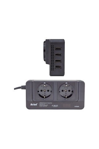 Powermaster 200 Watt Dc12v-ac220v Çakmaktan Power İnverter