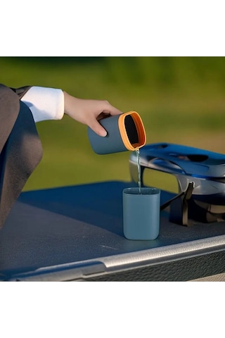 1 Adet Yeşil Renk Organizer Seyahat Tipi Aksesuar Taşıma Gözlük Diş Macunu Saklama Makyaj Fırça Kutu Yeşil