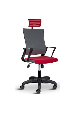 Rigel Ergonomik Ofis Koltuğu, Yükseklik Ayarlı Konfor Sistemi, Hareketli Başlık Desteği, Temizlenebilir Kumaş, Pl Çok Renkli