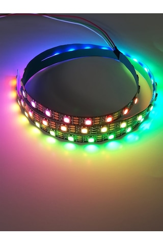 Ws2812B PC Anakart uyumlu 1.METRE Argb Şerit Led 5V