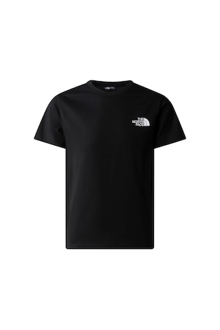 The North Face Teen Sımple Dome Regular Ss Tee Genç Tişört Nf0a87t4jk31 Siyah
