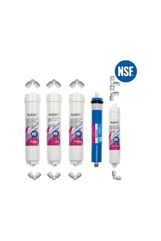 Suzukı Technology Kapalı Kasa Su Arıtma Cihazı Tam Set (5 Filtre)