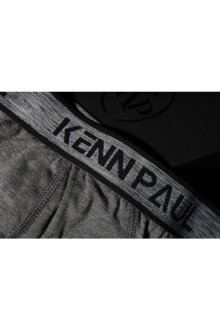 Kp Erkek Düz Pamuklu Antrasit Boxer Slip Boxer Antrasit