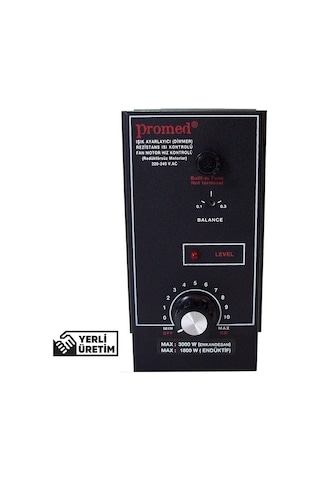 3000 W Dimmer & Rezistans Kontrol & Fan Devir Kontrol