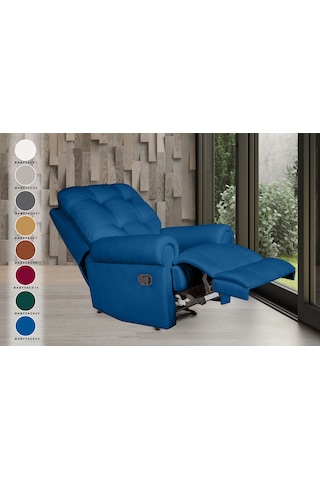 Lena Mavi Tv Koltuğu