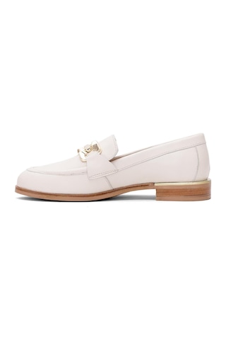 Venüs 2455212 Kadın Tokalı Loafer Ayakkabı Bej