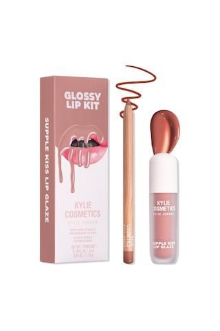 Kylie Glossy Lip Kit Dudak Kalemi Ve Parlatıcı Set Coconut 2.0 717 Coconut