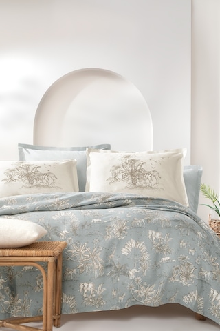 Yataş Bedding Aster Tek Kişilik Pike Takımı - Adaçayı