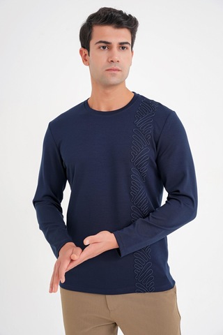 Efor Ts 920 T-shırt Comfort Lacivert Lacivert