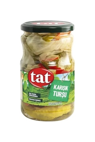 Tat Karışık Turşu 650 Gr Cam X 2 Adet