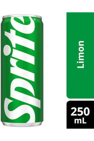 Sprite Gazoz Limon Aromalı 250 Ml X 24 Adet