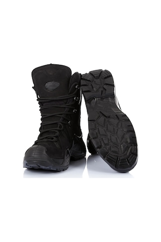 M1491 Vogel Fermuarlı Siyah Askeri Bot