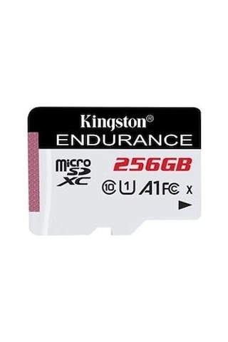 Kingston Sdce-256gb 256gb Microsdxc Endurance 95r-45w C10 A1 Uhs-ı Card Only Hafıza Kartı Kdo