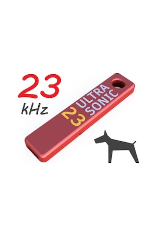 Ultrasonik Köpek Düdüğü 23 Khz Çok Renkli