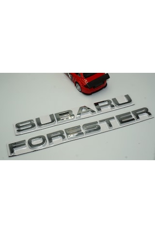 Dk Subaru Forester Krom Abs 3m 3d Bagaj Yazı Logo Seti Ür