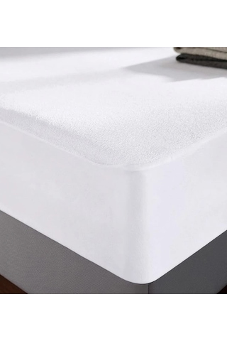 Bicomi Hijyenik Yatak Koruyucu: 120x200 Sıvı Geçirmez & Ses Yapmaz Alez Beyaz