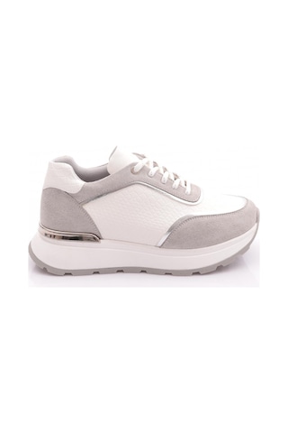 Dgn 81185 Kadin Sneaker Ayakkabi Beyaz