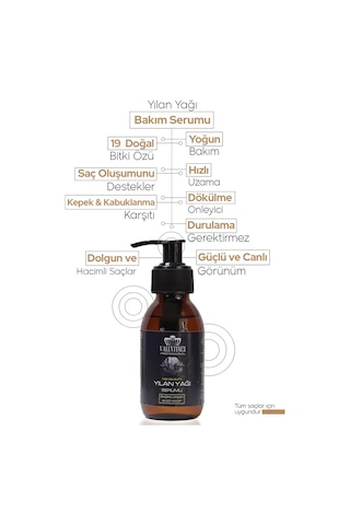 Valentines Professional Yılan Yağı Saç Serumu 100 ML
