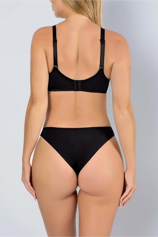 Auw Olıvıa Tüllü Toparlayıcı Sütyen Aydinunderwear Siyah