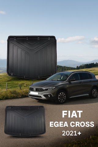 Fiat Egea Cross İle Uyumlu Bagaj Havuzu 3d Premium