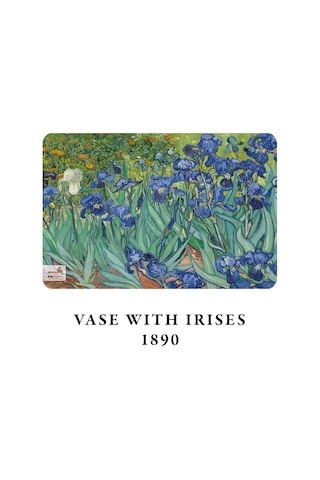Retronote Van Gogh 4'lü Defter Seti 3, Flowers Series, Çizgisiz, 64 Sayfa, 14x21 Cm Çok Renkli