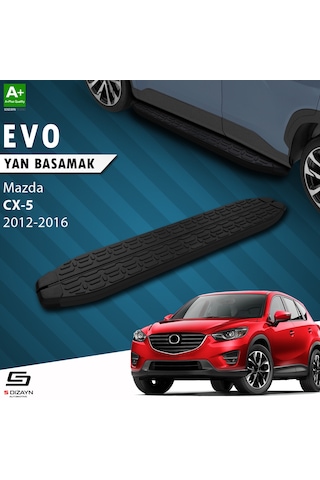 S-dizayn Mazda Cx-5 Evo Siyah Yan Basamak 183 Cm 2012-2016
