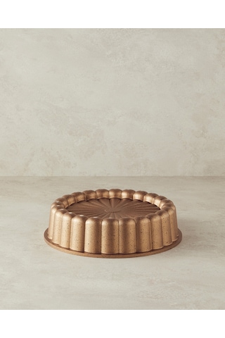 English Home Patisserie Lena Döküm Kek Kalıbı 25 Cm Gold Gold