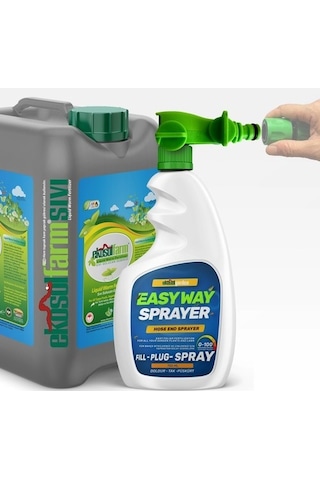 Ekosolgarden Ews Hortum Ucu Sprayer + 10 Litre