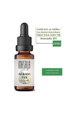 Saf Avokado Yağı 20 Ml. Soğuk Pres Avocado Oil Diğer