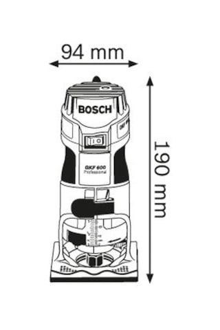 Bosch Professional GKF 600 Kenar Frezesi - 060160A100