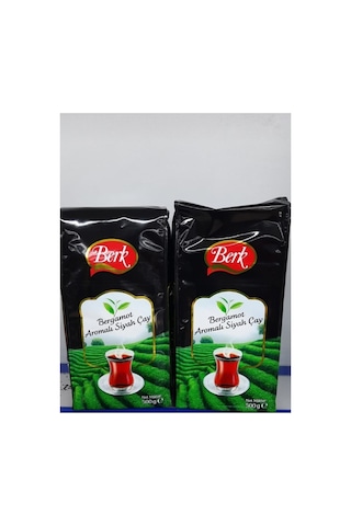 Çay Bergamot Aromalı Siyah Çay 500 2 Li