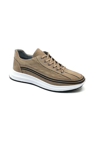 Dropland 9141 Hakiki Deri Erkek Casual Ayakkabı Kum