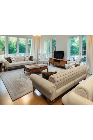 Roza Chester Koltuk Takımı