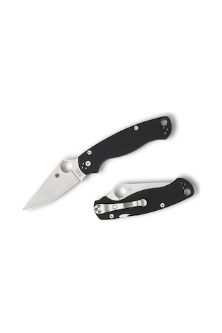 Spyderco Para Military 2 Black G-10 Plainedge Çakı Siyah