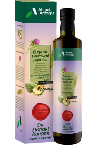 Ahmet Arifoğlu Enginar Devedikeni Pelin Otu Sıvı Ekstraktı 225 ML