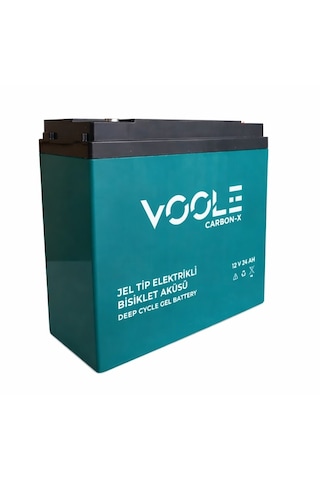 Voole 12v 24 Ah Elektrikli Bisiklet Jel Aküsü 5li Set 2026 Üretimi