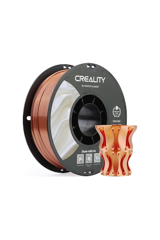 Creality Cr-silk Pla 1,75mm 3d Baskı Filament 1kg - Kırmızı Bakır - Urhanshop Gönderimli
