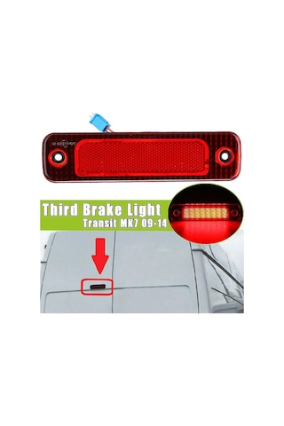 Maiyame Ford Transit Mk7 2009-2014 İçin Parlak Ve Dayanıklı 3. Stop Lambası - Kolay Kurulum, Enerji Tasarrufu
