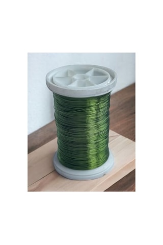 Gürbüz Filografi 0.30 Mm 100gr- 150m Yeşil Renkli Bakır Filografi Teli