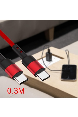 Suntek USB C Veri Kablosu 3.8 MM 30 CM