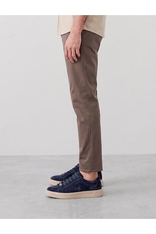 Cabani Lacivert Süet Hakiki Deri Erkek Casual Sneaker