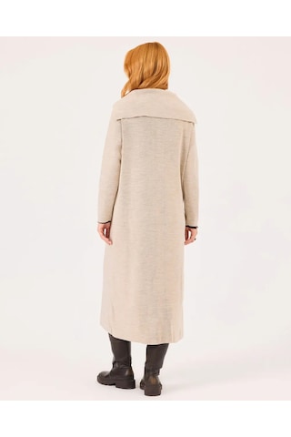 Scl Uzun Kollu Midi Boy Triko Kadın Elbise 10002421711008 Bej